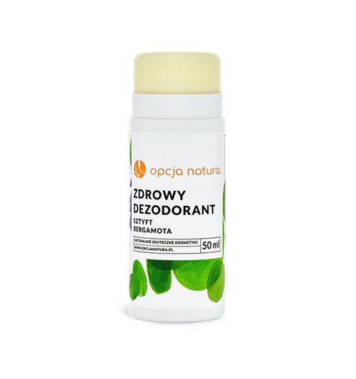 Zdrowy Dezodorant Sztyft Bergamota 1